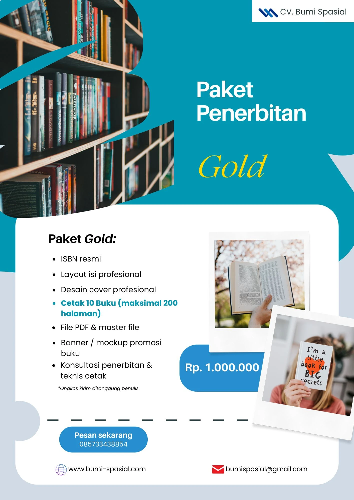 gambar paket Paket Penerbitan Gold